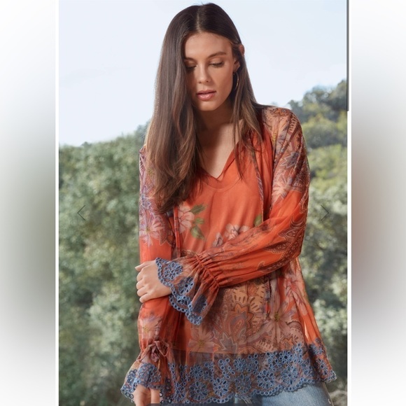 Johnny Was Blouse - Picture 1 of 10